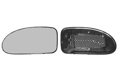 spiegelglas, bol glas, verwarmd, rechts Ford Focus, 1998-2004