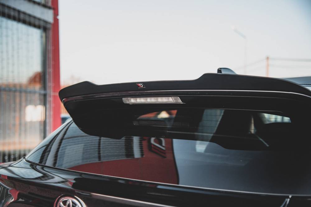 Spoiler Toyota GR Yaris MK4 Maxton Glans Zwart