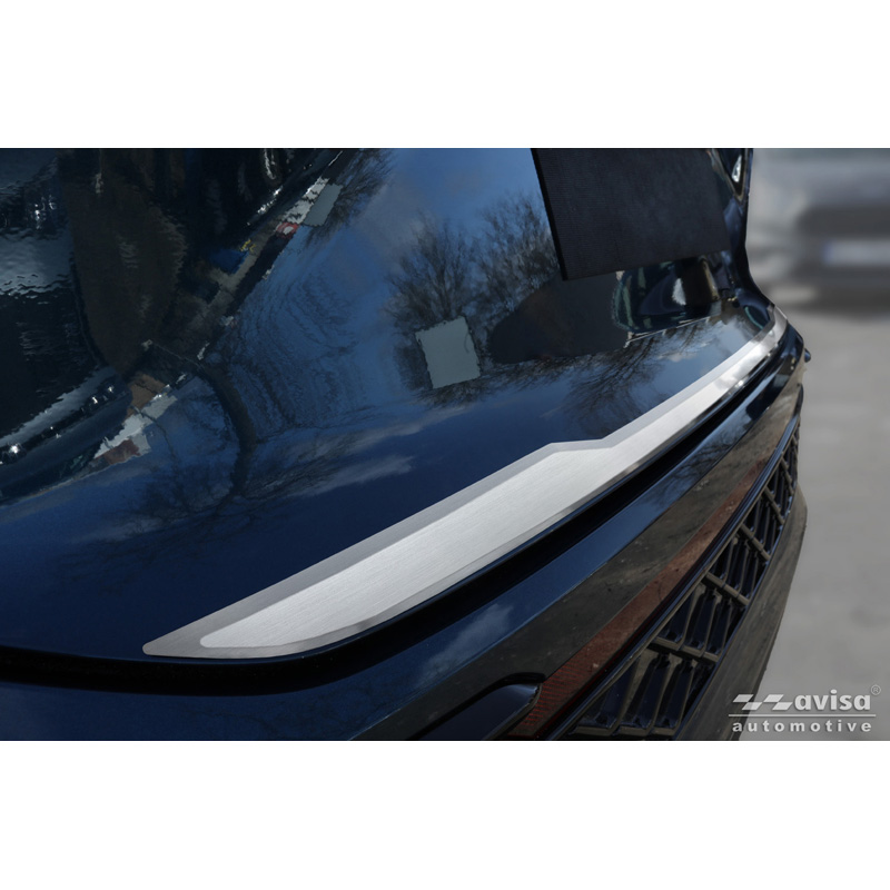 Avisa Revêtement d'habillage du hayon du coffre inox brossé sur mesure pour Volkswagen Tayron (R41) 2024-