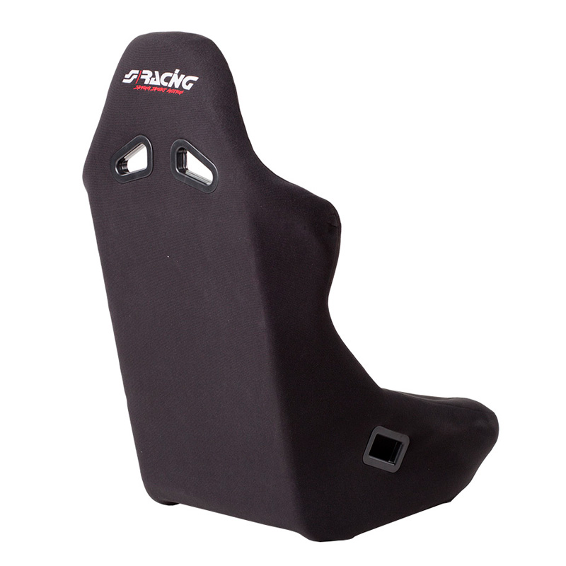 Simoni Racing Siège Baquet Damon - Noir - Dossier Fixe - incl. Glissières