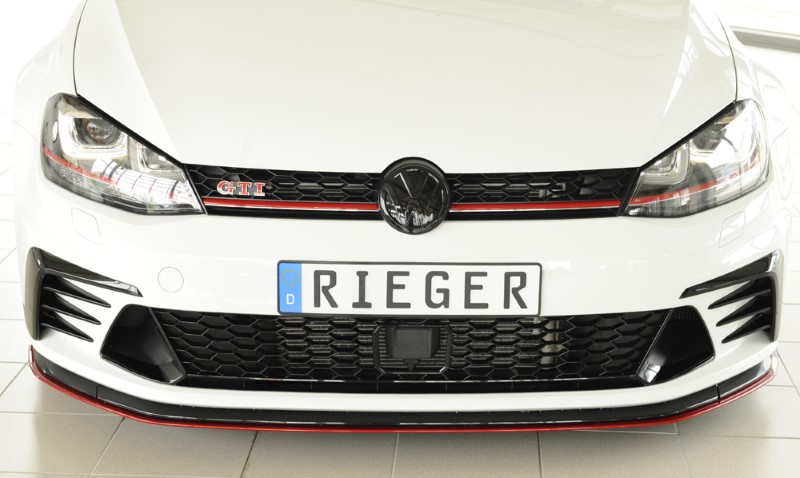 Rieger frontsplitter alleen GTI Clubsport voor orig. voorbumper
