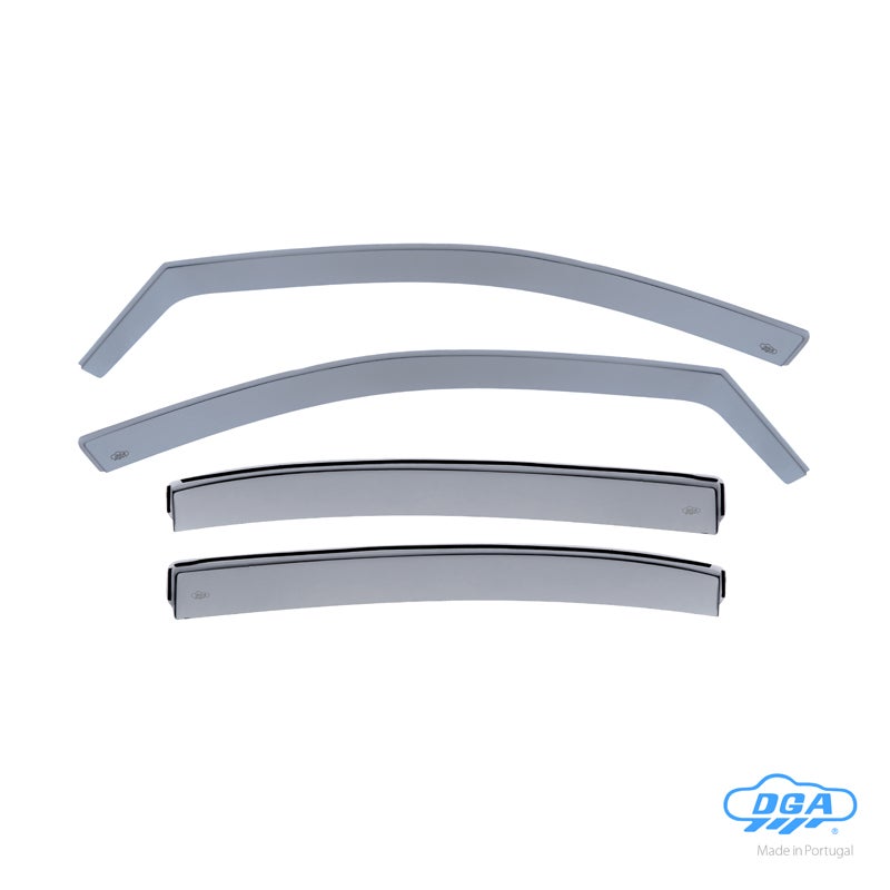 DGA Jeu de Déflecteurs d'Air sur mesure pour Skoda Octavia III (5E) Sedan 2013-2017 & 2017-2020 (4-pièces)