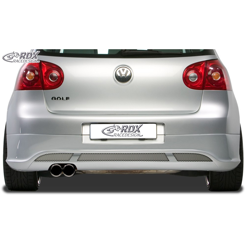 Jupe arrière sur mesure pour Volkswagen Golf V Hatchback 3/5-portes 2003-2008 'V2' (échappement à gauche) excl. Variant/Plus (ABS)