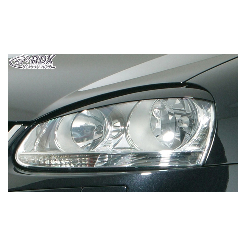 Spoilers de phares sur mesure pour Volkswagen Golf V 2003-2008 & Jetta 2005-2010 (ABS)