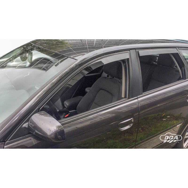 DGA Jeu de Déflecteurs d'Air sur mesure pour Audi A3 (8P) Sportback 2004-2012 (4-pièces)