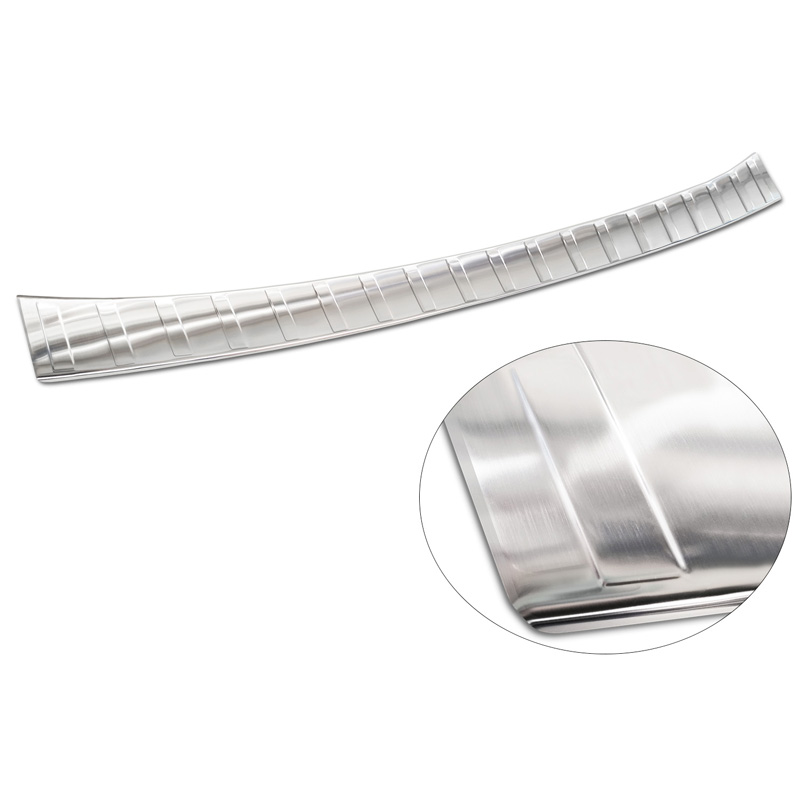 Protection de seuil arrière inox sur mesure pour Mercedes Citan (W420) Box/Tourer 2021- 'Ribs'