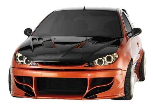 Phares Peugeot 206 Angel Eyes elr chrome AANBIEDING