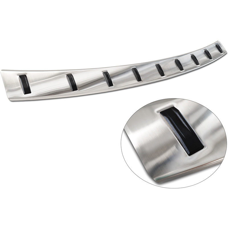 Protection de seuil arrière inox sur mesure pour Volkswagen Golf VII Variant incl. Alltrack 2012-2017 'STRONG EDITION'