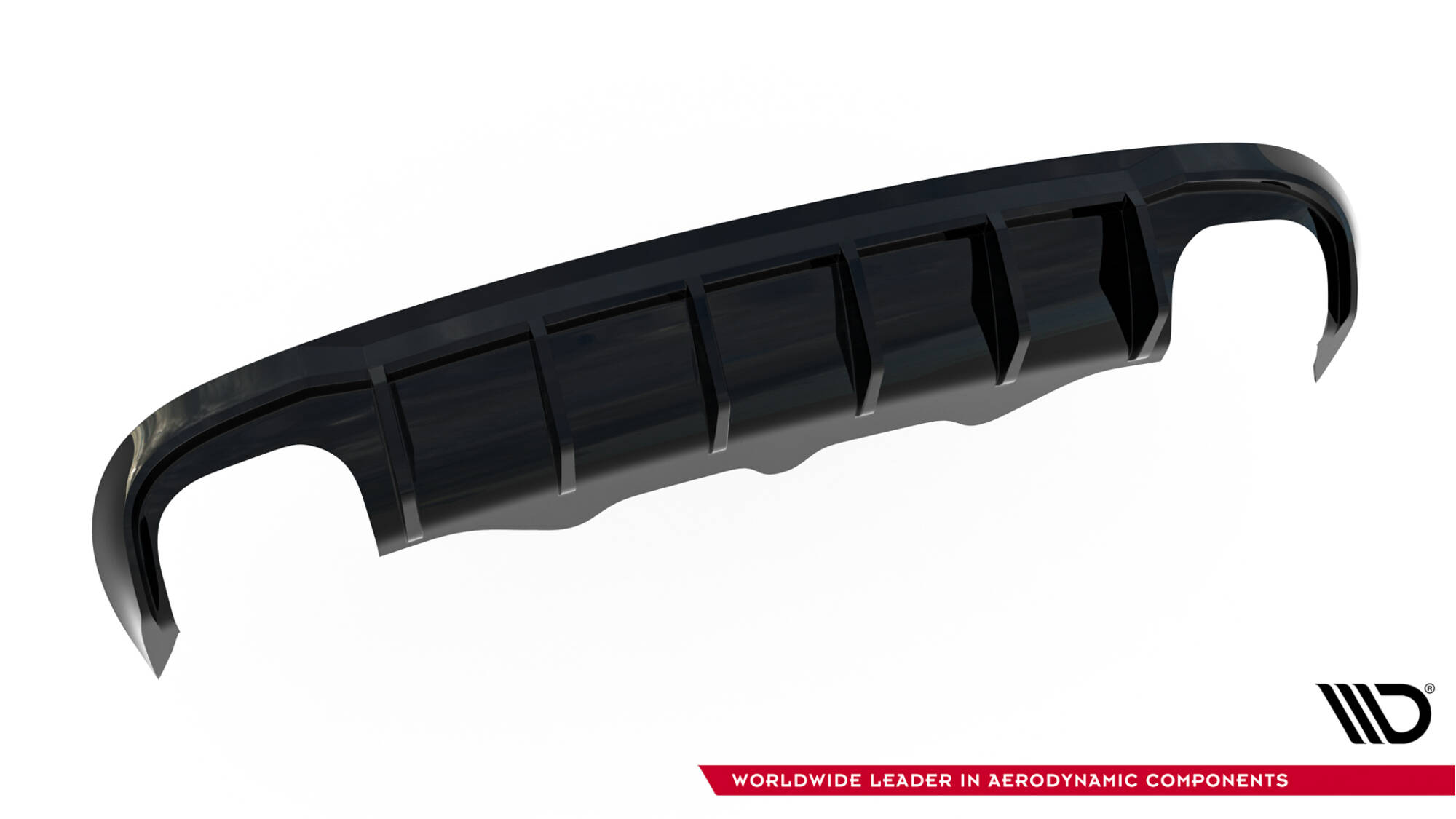 Bodykit passend voor Audi S5 Sportback 8T Maxton Glanzend zwart
