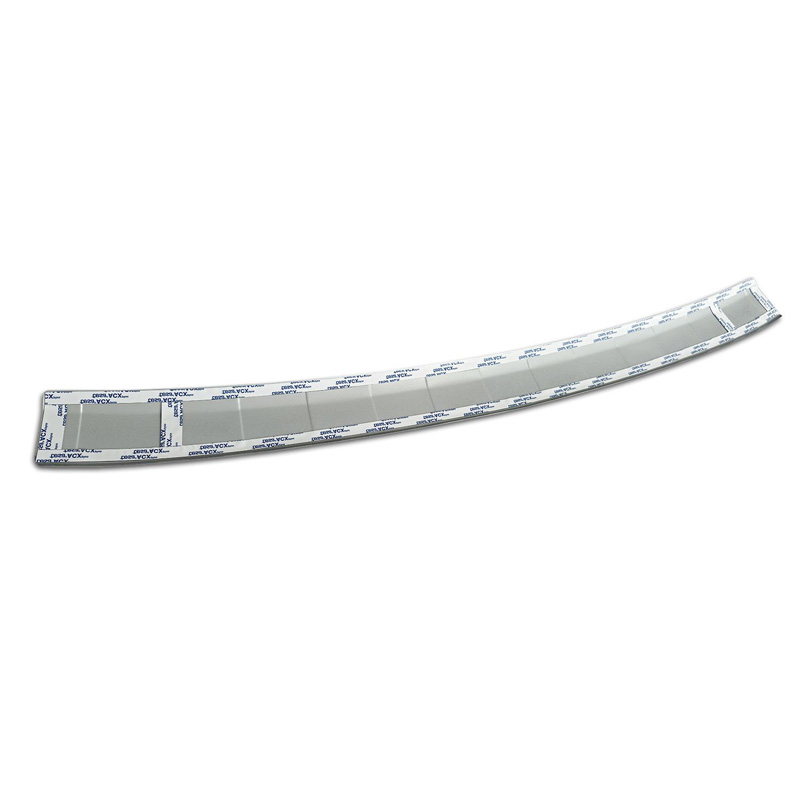 Avisa Protection de seuil arrière inox thermolaqué sur mesure pour Skoda Octavia IV 2019-2024 & FL 2024- 'Soft Silver'