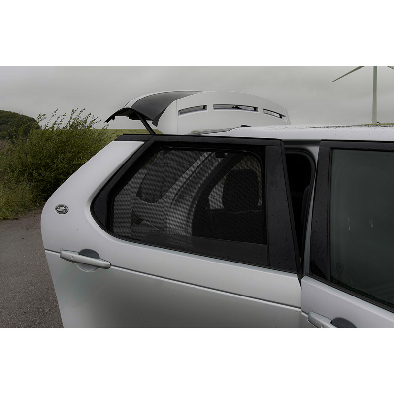 Set de Car Shades (portes arrières) sur mesure pour Land Rover Discovery V 2017- (2-pièces)