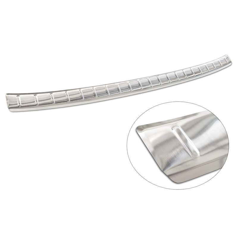 Protection de seuil arrière inox sur mesure pour Audi A3 (8Y) Sportback 2020- 'Ribs'