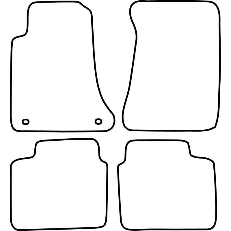 Set de tapis de sol sur mesure pour Opel Omega A 1986-1994