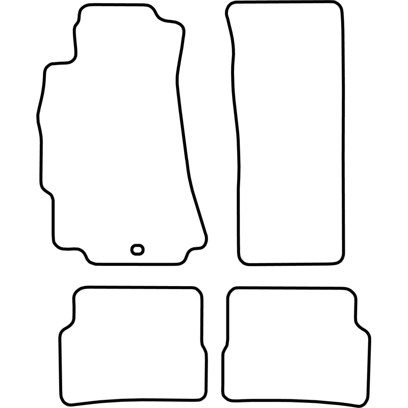 Set de tapis de sol sur mesure pour Mazda RX-8 2003-2008