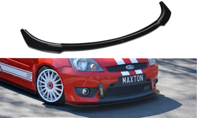Voorspoiler Ford Fiesta ST Mk6 Glans Zwart