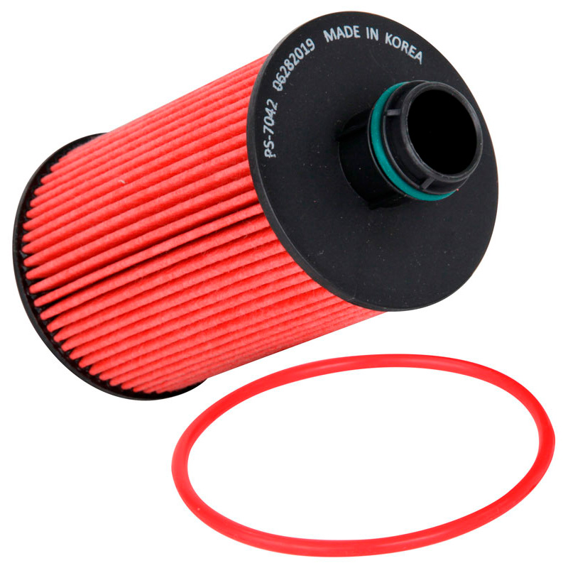 K&N Filtre à Huile - High Performance-Series sur mesure pour Jeep, Dodge (HP-7042)