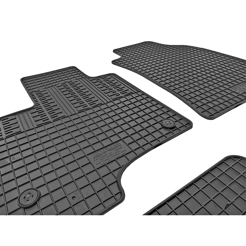 CIKCAR Set tapis de caoutchouc sur mesure pour Fiat Pandina 2026- (4-pièces + points de fixage)