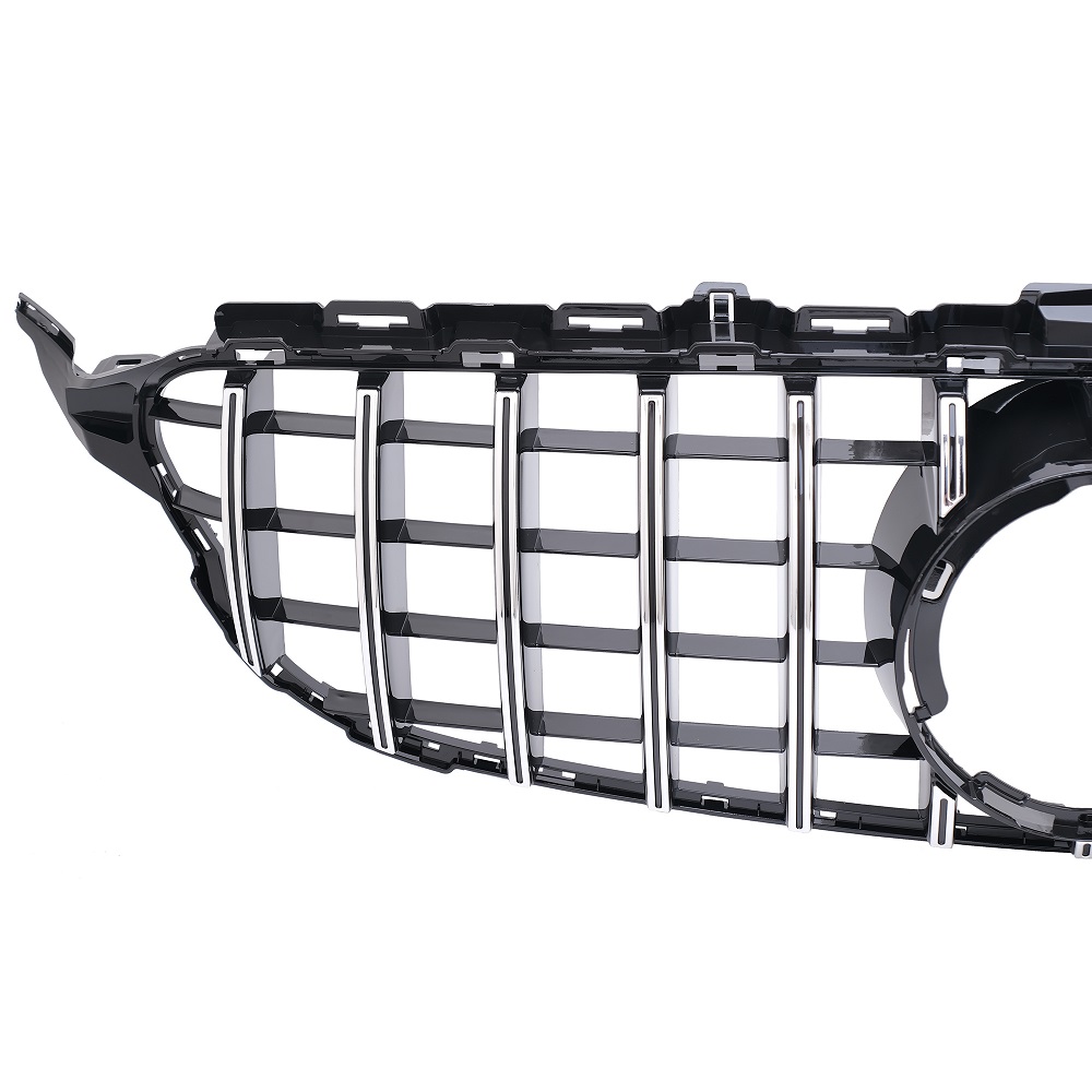Grill Mercedes W205 Facelift 18-.. Zwart Chroom GT Look