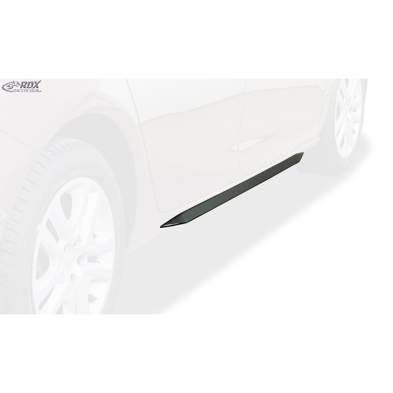 Jupes latérales 'Slim' sur mesure pour Opel Astra K Sportstourer 2015- (ABS noir luisant)
