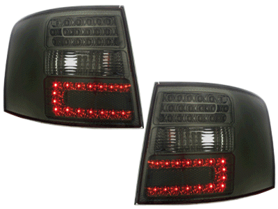 Feux arriere Audi A6 Avant 97-04 LED de fumee