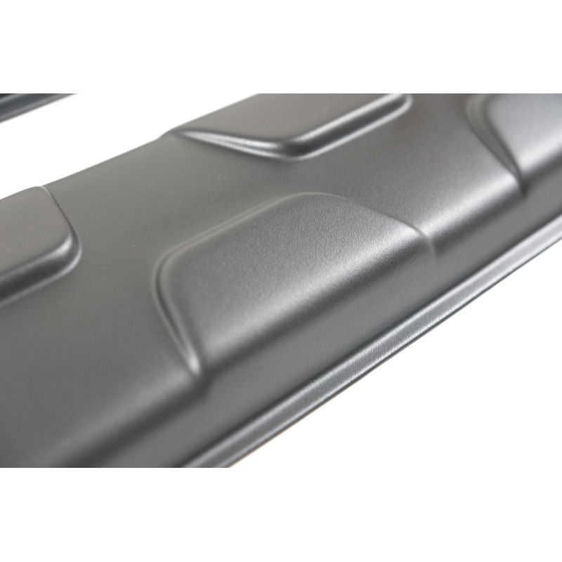 Jeu de baguettes de porte sur mesure pour Dacia Duster I 2010-2017 (Off-Road) - Noir mat