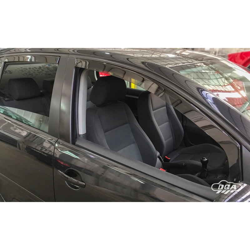 DGA Jeu de Déflecteurs d'Air sur mesure pour Volkswagen Golf V HB 5-portes 2003-2008 (4-pièces)