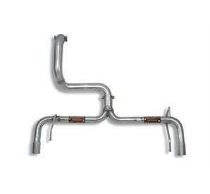 500 ABARTH kit SS 1.4T (160 pk) 08 -> Supersprint Rear pipe kit