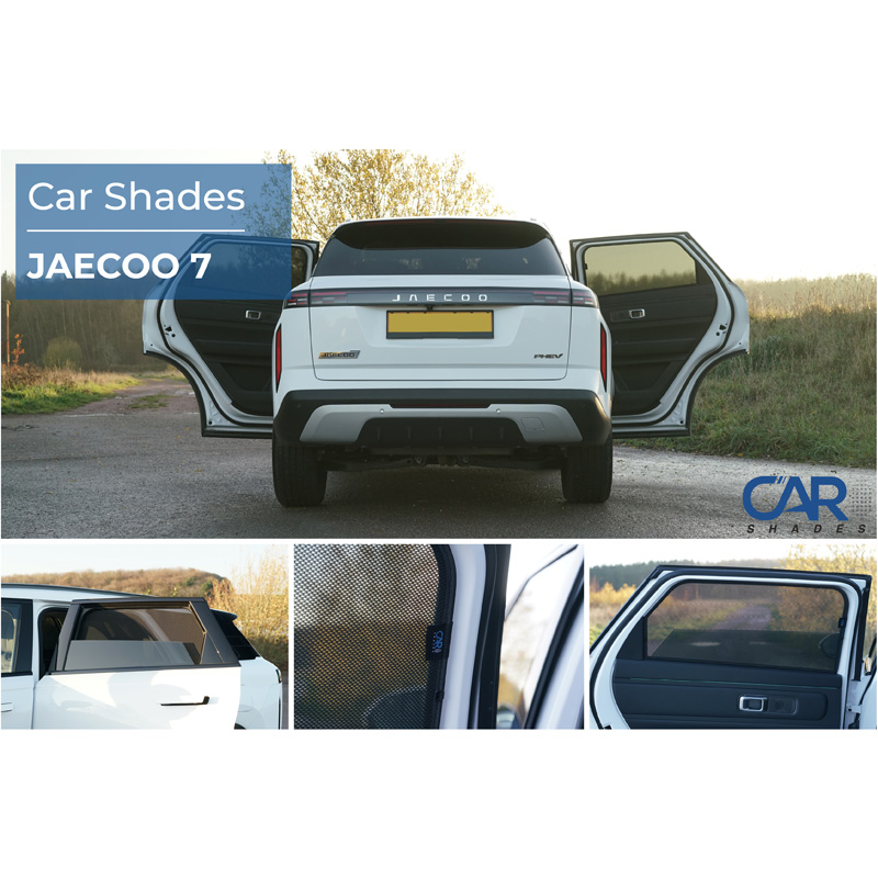 Set de Car Shades (portes arrières) sur mesure pour Jaecoo J7 2024- (2-pièces)