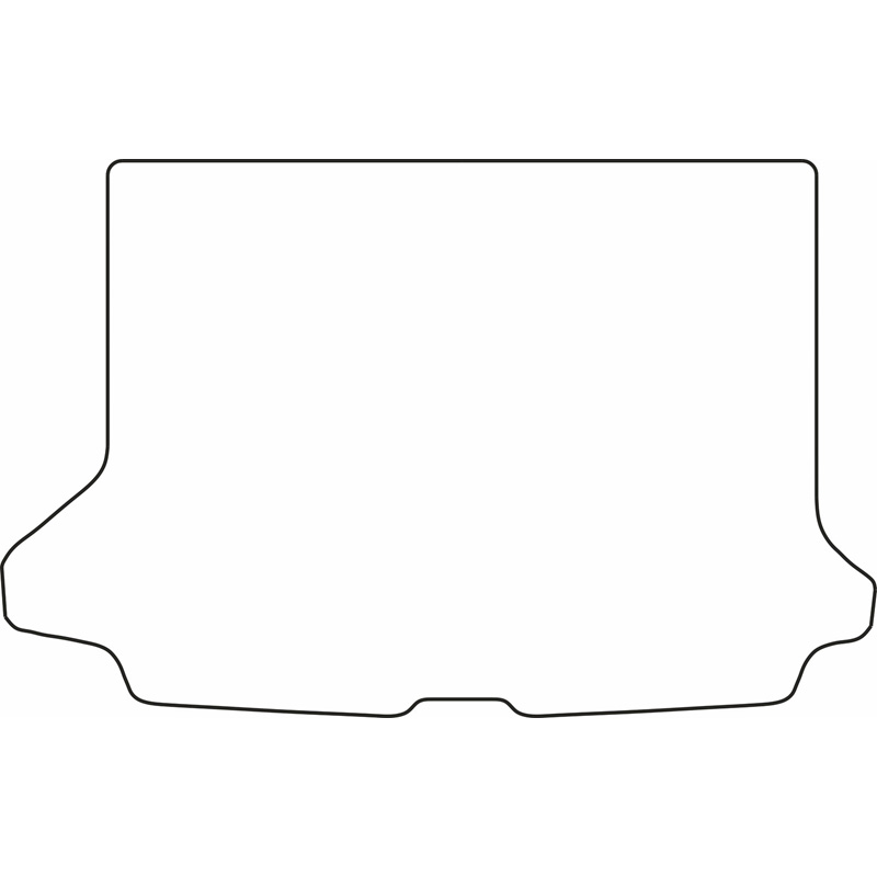 Tapis de coffre en velours sur mesure pour Audi Q2 2016-