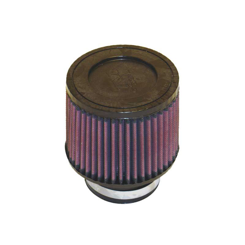 K&N Filtre à Air Universel Conique 76mm raccordement, 127mm de base, 117mm en haut, 102mm hauteur (RU-3700)