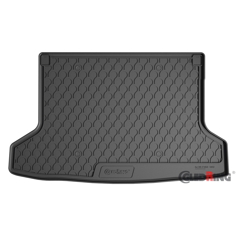 Coquille coffre-arrière Rubbasol (caoutchouc) sur mesure pour Honda HR-V AWD 2021- (avec roue de secours)