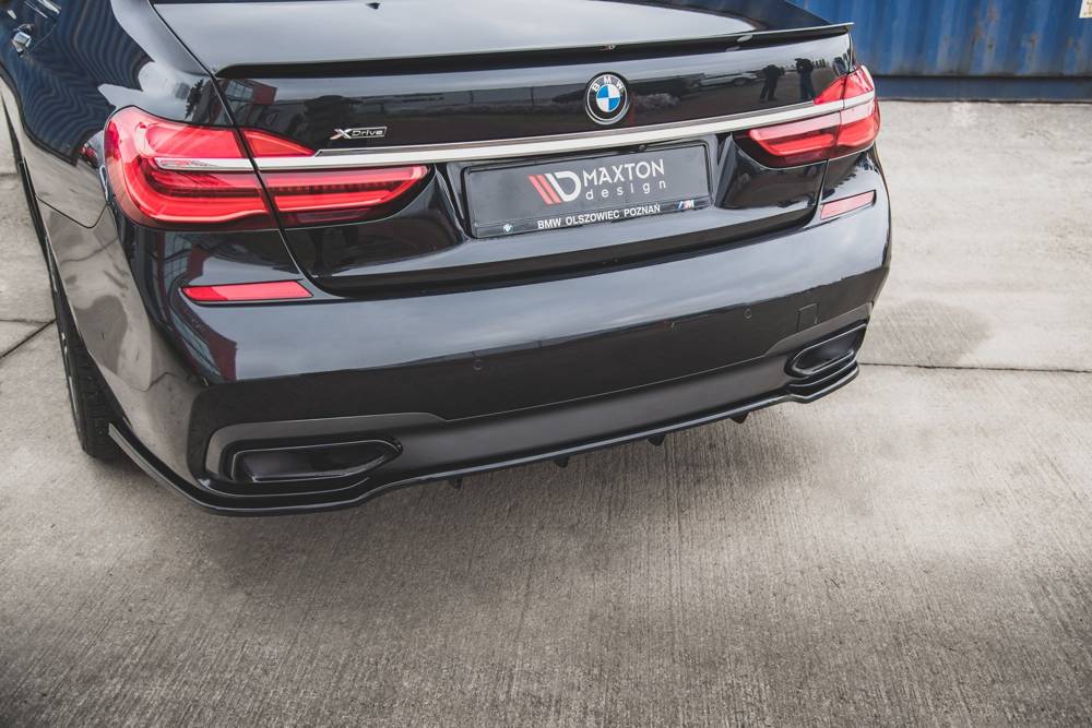 Diffuser V.2 BMW 7-Serie G11 M Pakket Maxton Glans Zwart