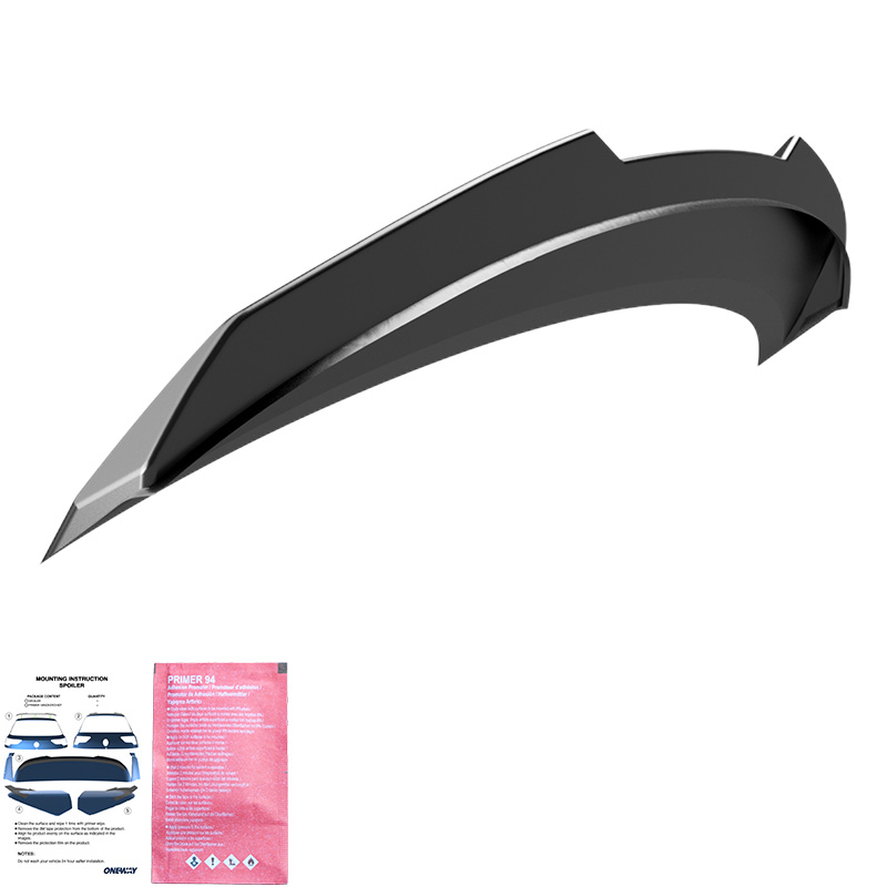 Oneway Becquet arrière sur mesure pour BMW Serie-5 G60 Sedan 2023- incl. i5 - Noir brillant