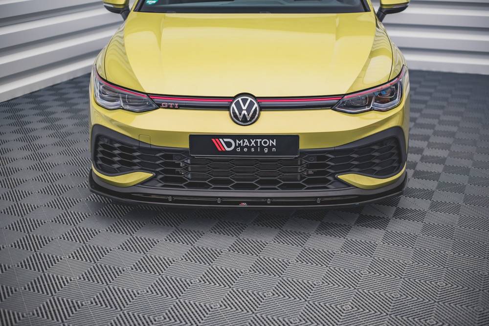 Voorspoiler Volkswagen Golf 8 GTI Clubsport Maxton Glans Zwart