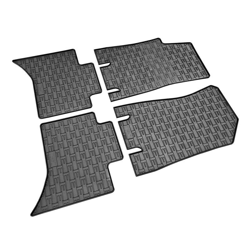 Set tapis de caoutchouc sur mesure pour Maxus ET90 Pickup 2022- (4-pièces)