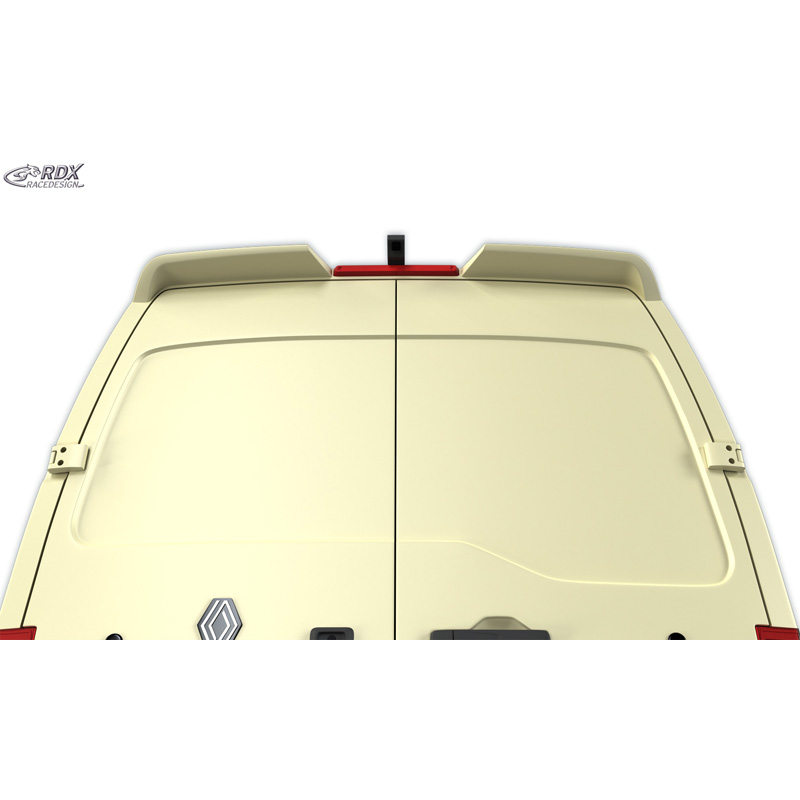 RDX Racedesign Becquet de toit sur mesure pour Renault Master IV / Nissan Interstar 2024- (H2) (avec 2 portes battantes) (PU)