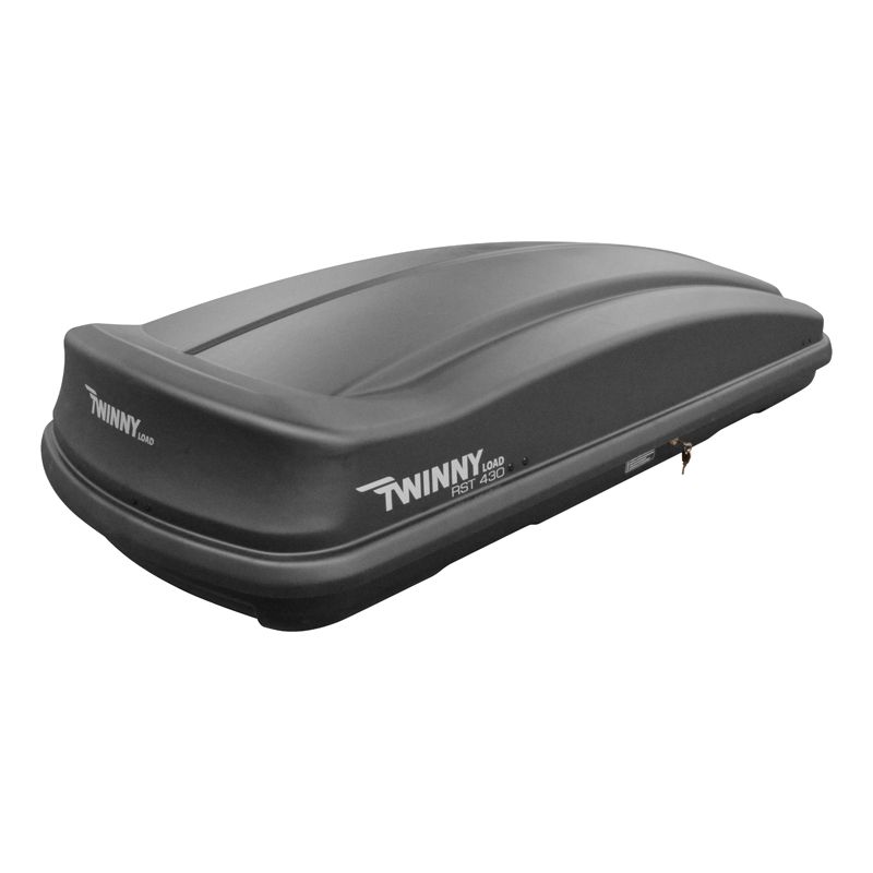 Coffre de toît Twinny Load RST+ 430 Litre Anthracite-Mat 190x78x38cm.