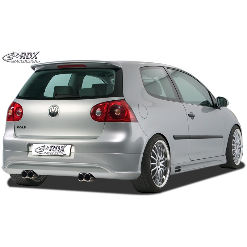 Jupe arrière sur mesure pour Volkswagen Golf V R32 Hatchback 3/5-portes 2003-2008 (échappement à gauche/droite) excl. Variant/Plus (ABS)