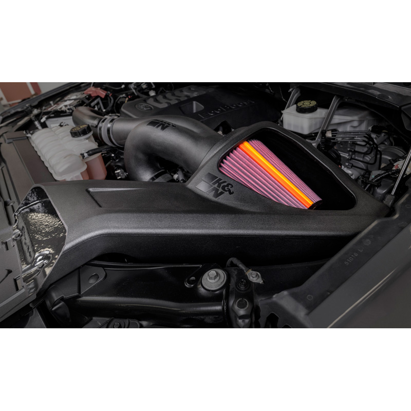 K&N NextGen d'admission d'air froid  sur mesure pour Ford F150 & F150 Raptor 2.7L/3.5L V6 2021- (50-2617)