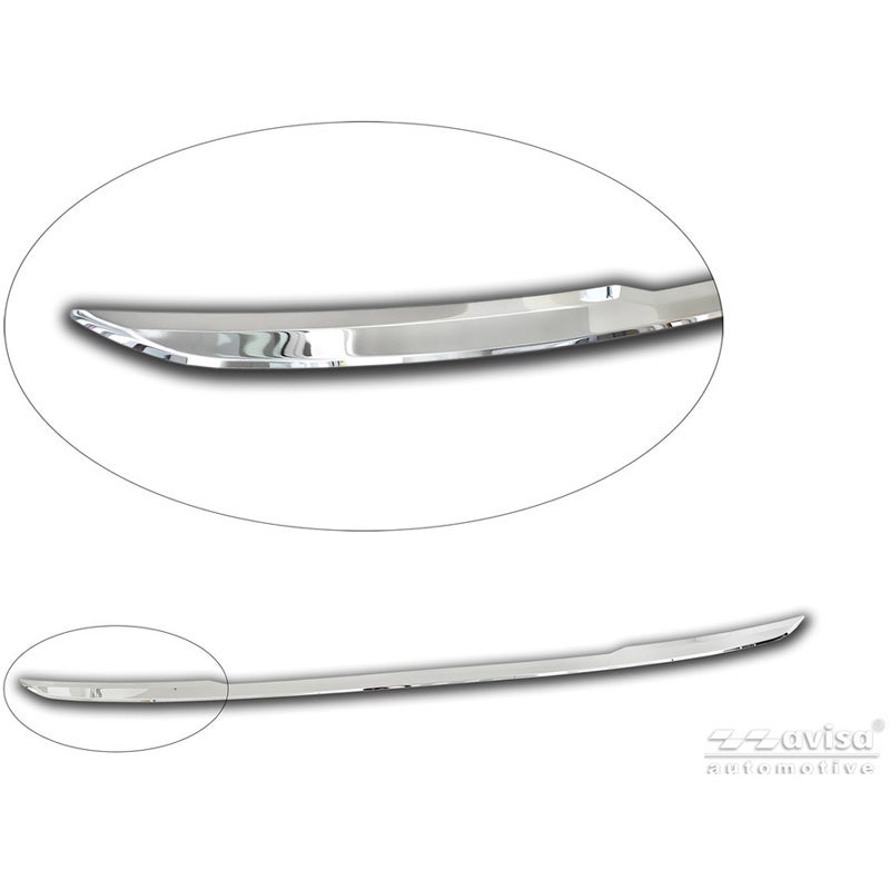 Avisa Moulure de hayon en inox Chrome sur mesure pour Volkswagen Taigo 2021-