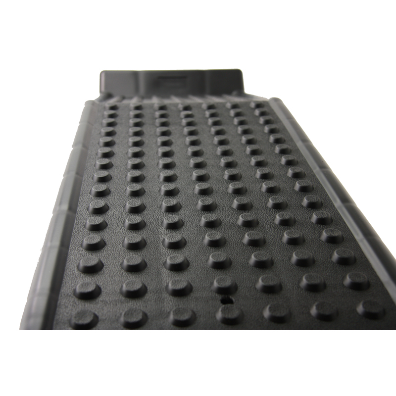 Set de rampes des voitures en matière synthétique - noir - set à 2 pièces (Hauteur 17cm)