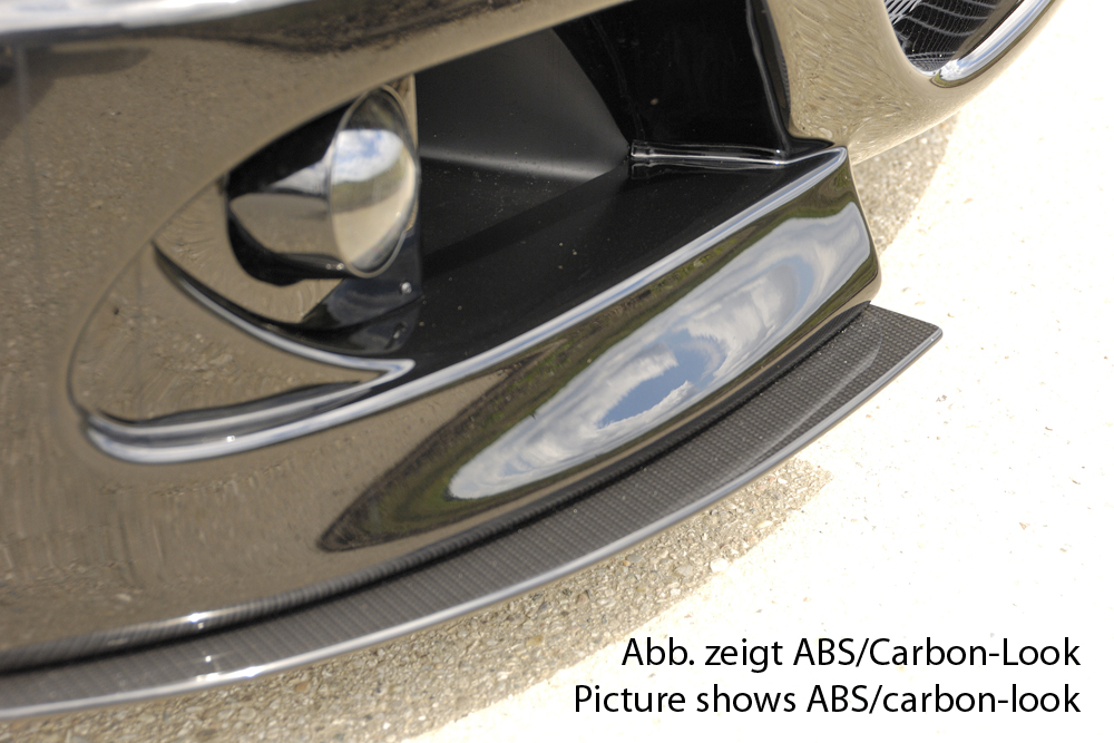 Spoilerzwaard 2 delig ABS t.b.v. Voorbumper passend voor BMW 5 Serie E-60 ABS