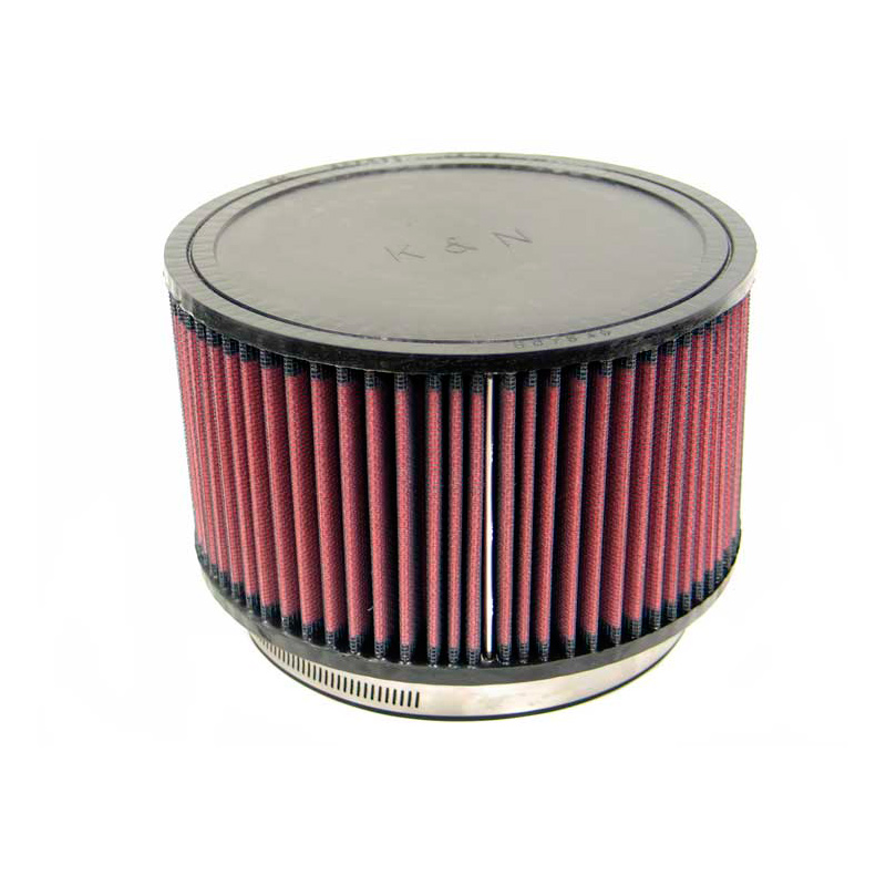 K&N Filtre à Air Universel Cylindrique 152mm raccordement, 191mm diamètre, 114mm hauteur (RU-1850)