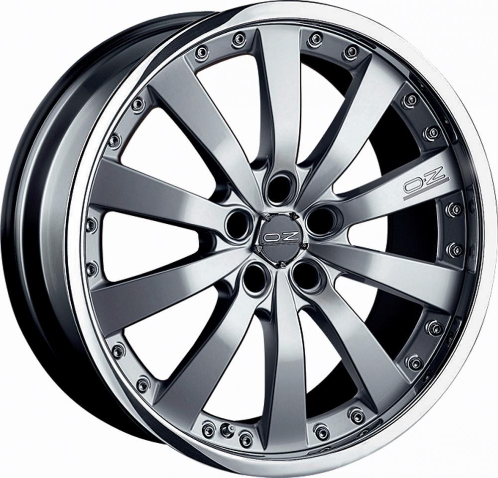 Velgen OZ Michelangelo II PL race silver 8.5x18 inch 5x100 ET32