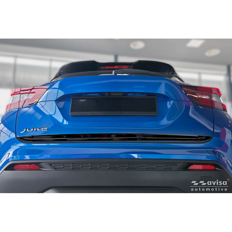 Avisa Moulure de hayon en Inox Noir Chrome sur mesure pour Nissan Juke II (F16) 2019-
