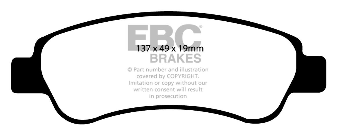 EBC Brakes VAUXHALL (OPEL) VX220 2.2 2000-2005 Remblokken voorzi