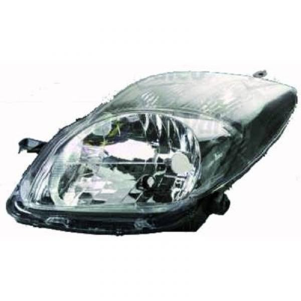 Koplamp links YARIS 09-11 H4 TYC+MOTOR