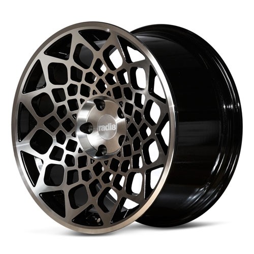 RADI8 B12 8.5/10.0x19 5x120 40 Gloss black machine face 72,56 Br