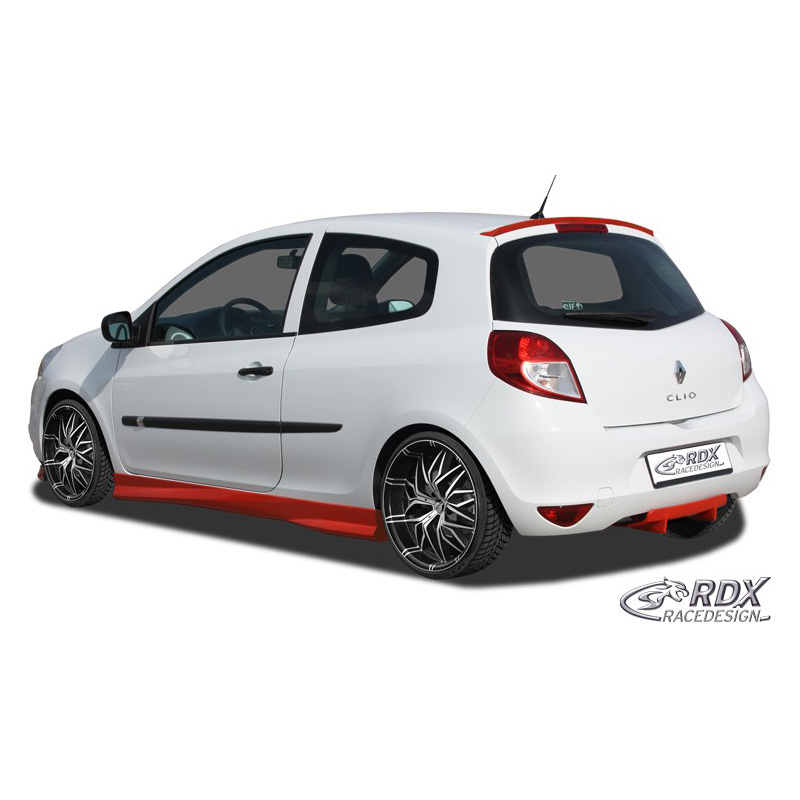 Jupe arrière 'Diffuseur U-Diff' sur mesure pour Renault Clio III HB 2005-2012 (PU)