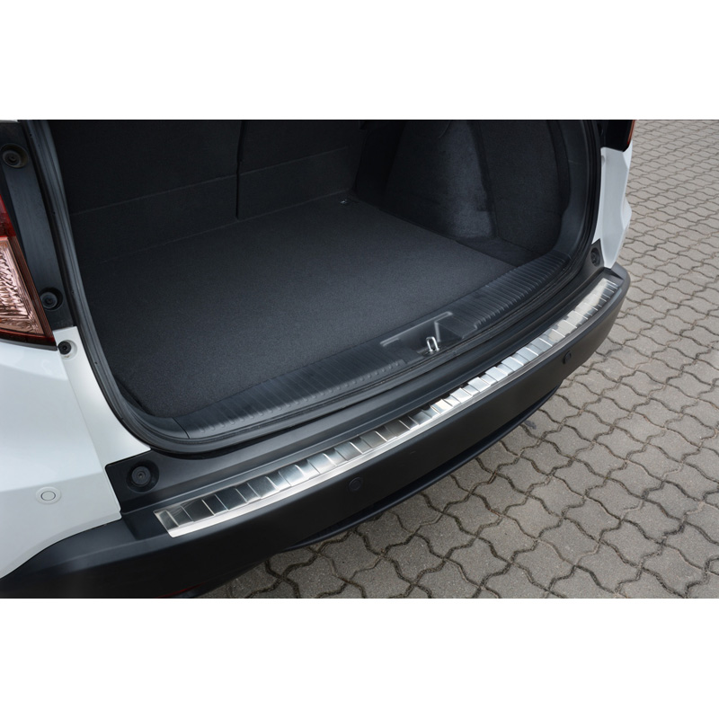 Protection de seuil arrière inox sur mesure pour Honda HR-V 2015-2018 & FL 2018- Excl. HR-V 2020 Sport 'Ribs'
